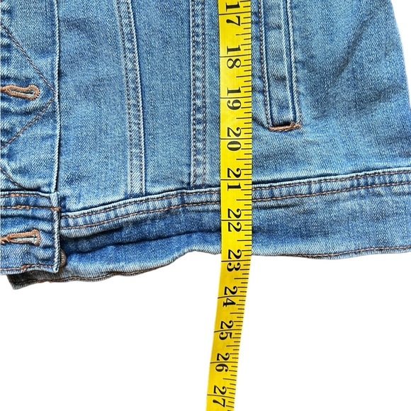 Old Navy Blue Denim Jean Jacket Size Large - Picture 7 of 10